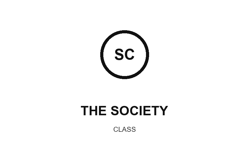 The Society Class